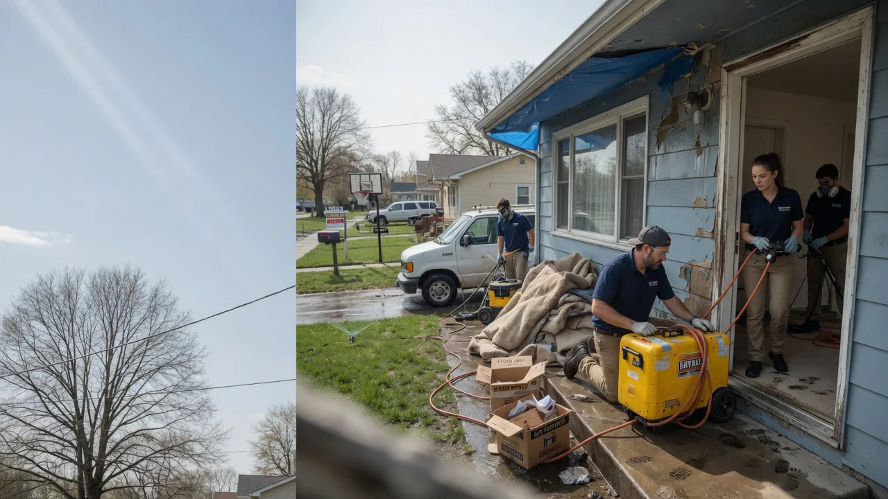 Basement Flood Cleanup in Eldorado, OH near me